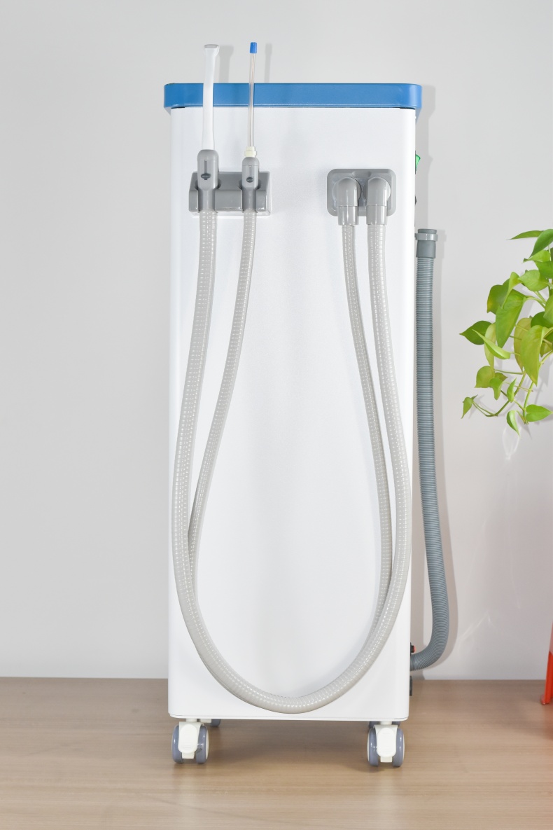 Portable Dental Vacuum Suction Unit 400W Mobile Suction Device Aspirator 800L Per Min Dental Suction Unit
