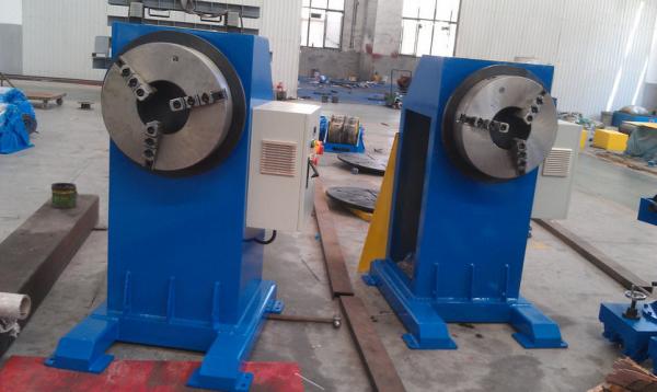 Adjustable Rotary Welding Positioners , Automatic Welding Turning Table