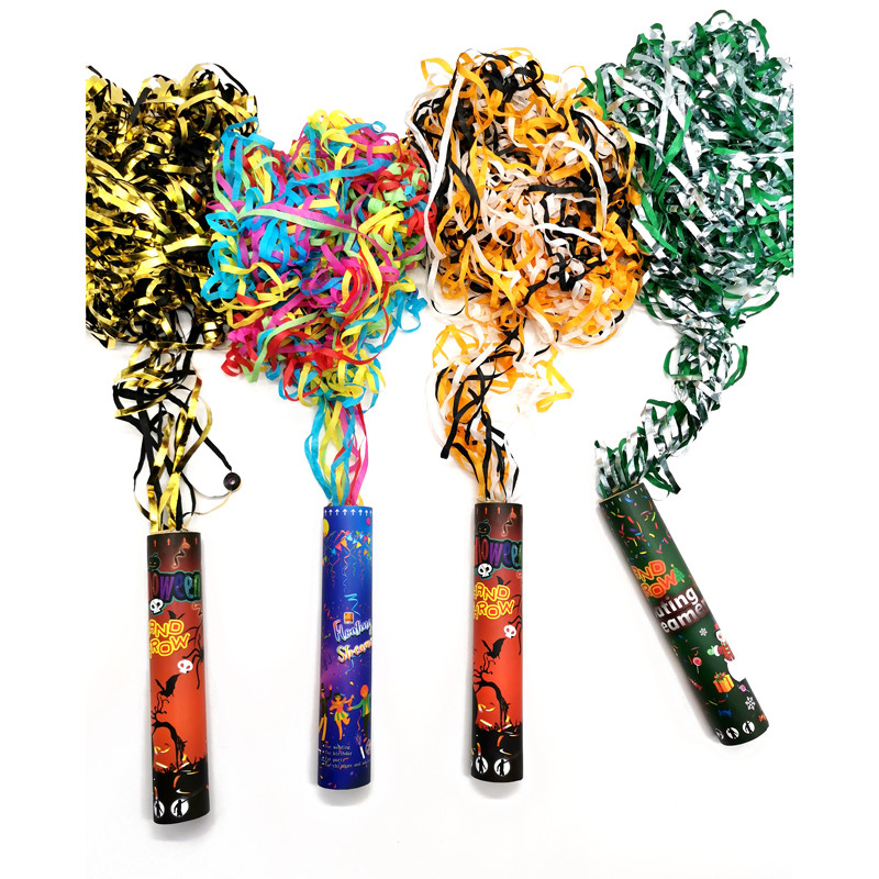 100% Safety Handheld Party Confetti Cannon For Wedding Birthday