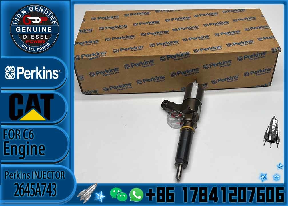 Diesel engine fuel injector 321-0990 2645A743 for 321D excavators engine diesel C6.6 injector