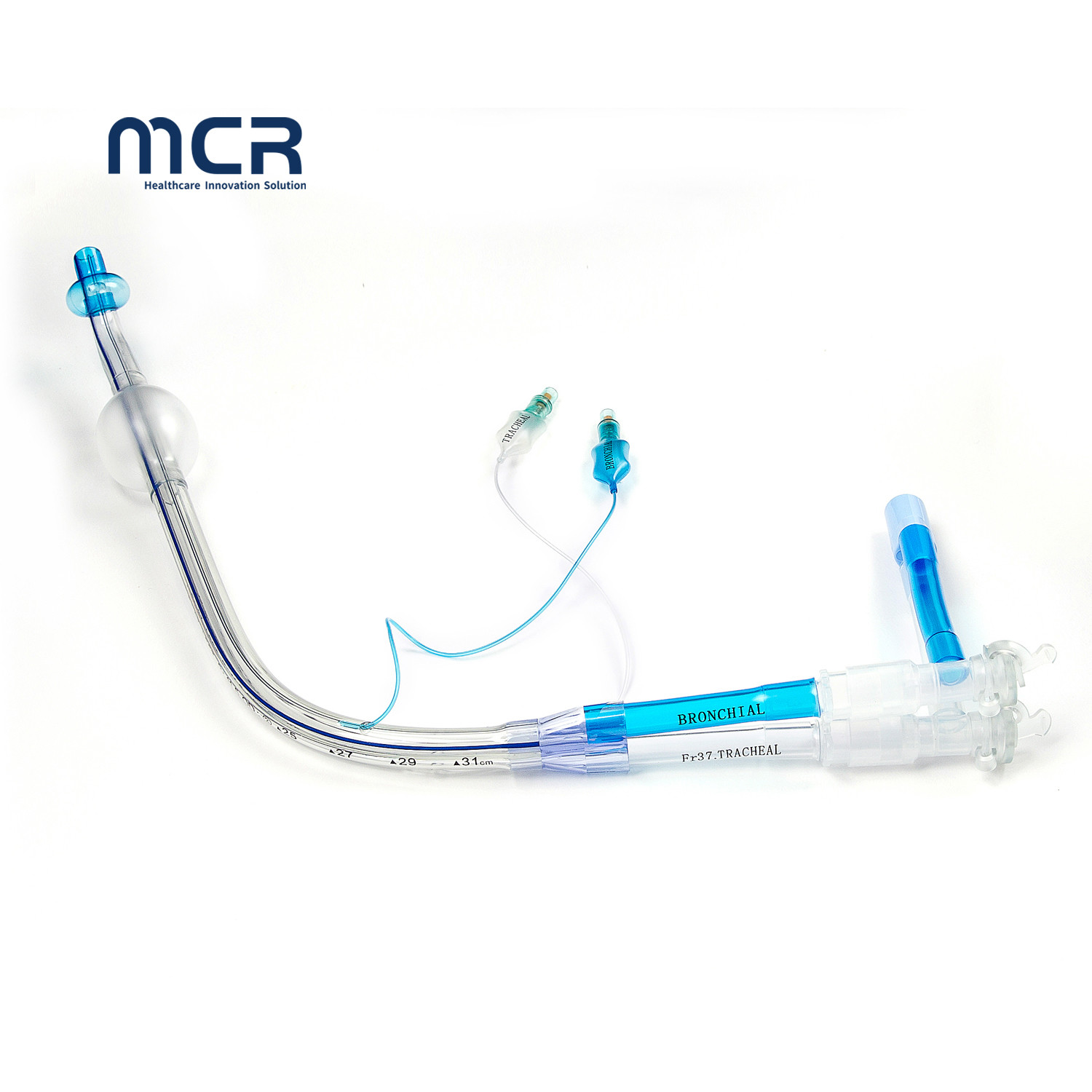 OEM Logo Double Lumen Bronchial Tube with Indicator for Medical Intubation
