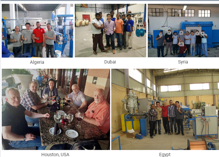 PVC / PE Insulation Wires And Cable Extruder Machine With Speed 300M/Min
