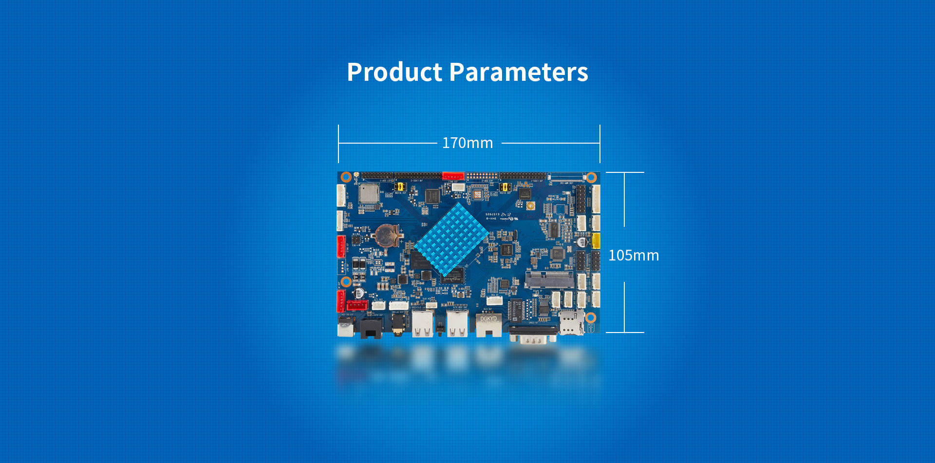 PX-3568 Dual-screen AI-enabled POS Scale Mainboard 1080p eDP interface 4-pole 3.5mm jack
