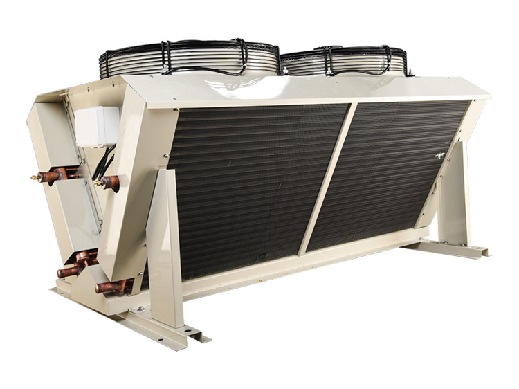 Refrigeration Air Cooled Cold Room Condenser V Type Evaporator