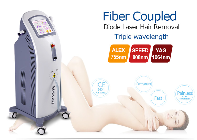 German Pump Diode Laser 808 Hair Removal 808nm Beauty Equipment Machine