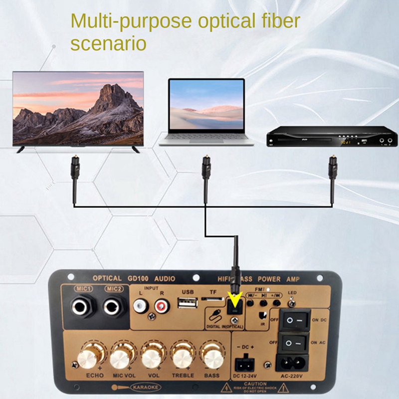 Private Mold NO 2 2.0 Channels 100W BT Mono Amplifier Board for Home/Car HiFi Karaoke