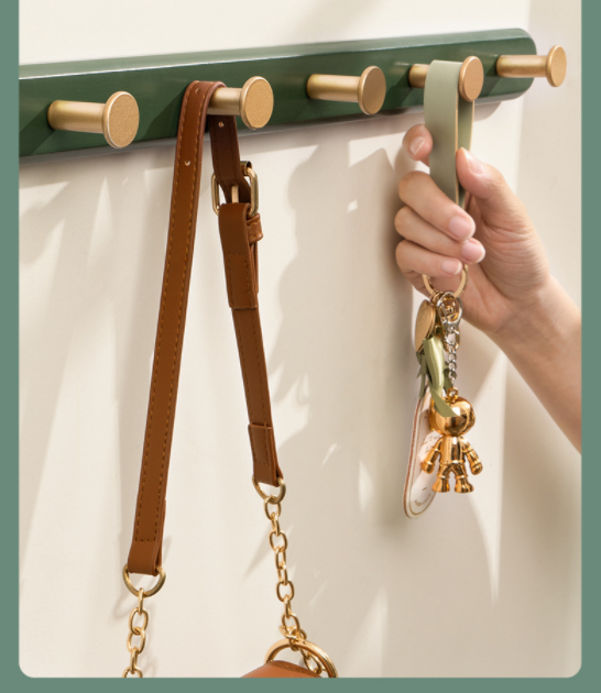 Heavy-Duty Clothes Hook Decorative Wall Mounted Clothes Hanger Decorative Hook Rack