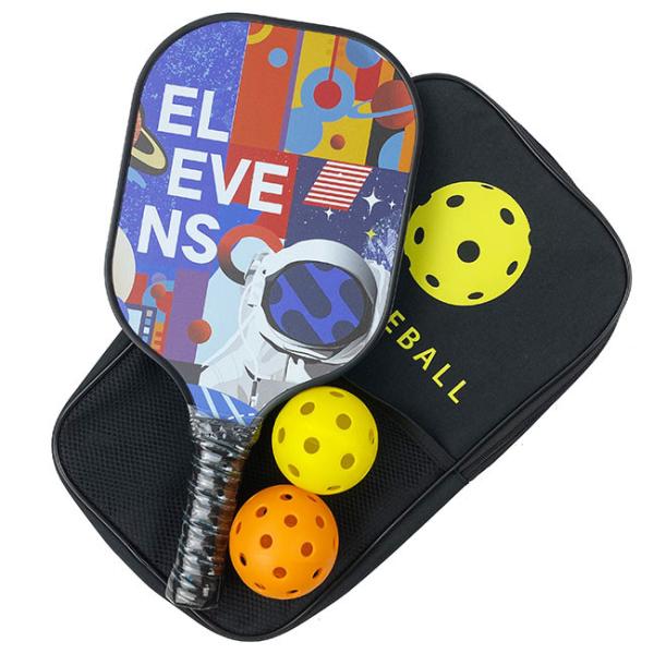 Deluxe Net Carbon Fiber Pickleball Paddle Raquetas De Pp Honeycomb Custom