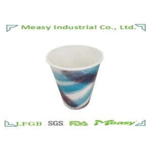 Cold Drinking Cups with Colorful Design Flexo Printed , 12 Oz Paper Cup