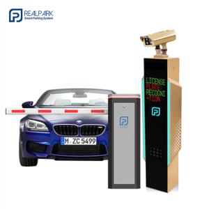 Automated Parking Solution with 5MP Camera and LED Display for LPR Gate System
