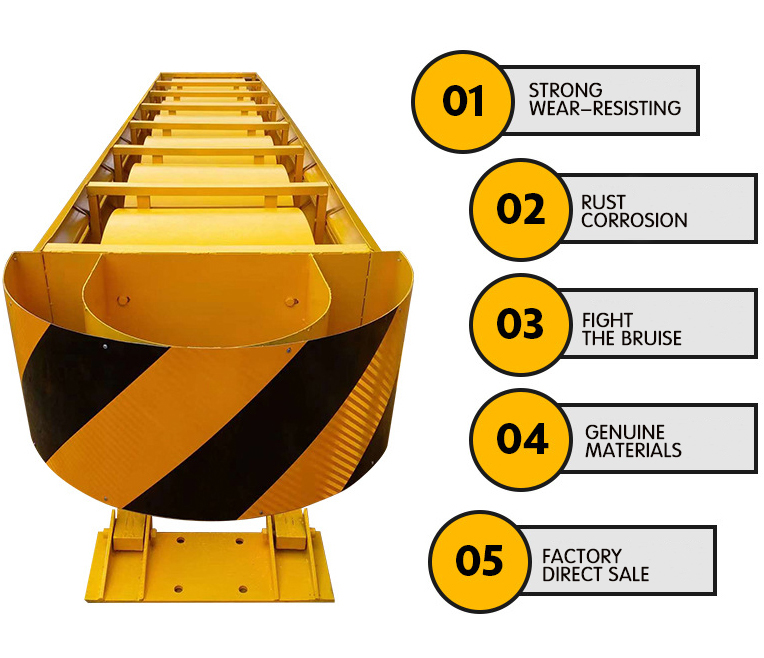 Highway Guardrail And Accessories Anti Corrosion Roadway Safety