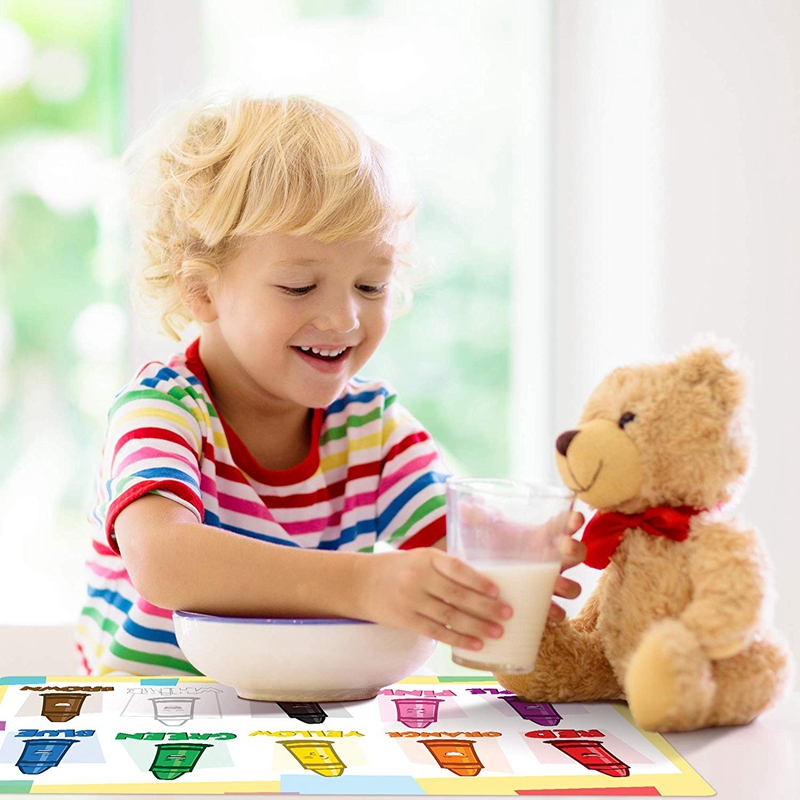 Adhesive Disposable Table Placemats For Baby / Infant / Toddler