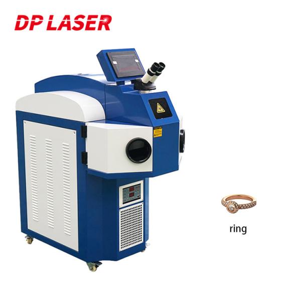 Water Chiller YAG Jewelry Laser Welding Machine 200W For Ring Bangle Bracelet