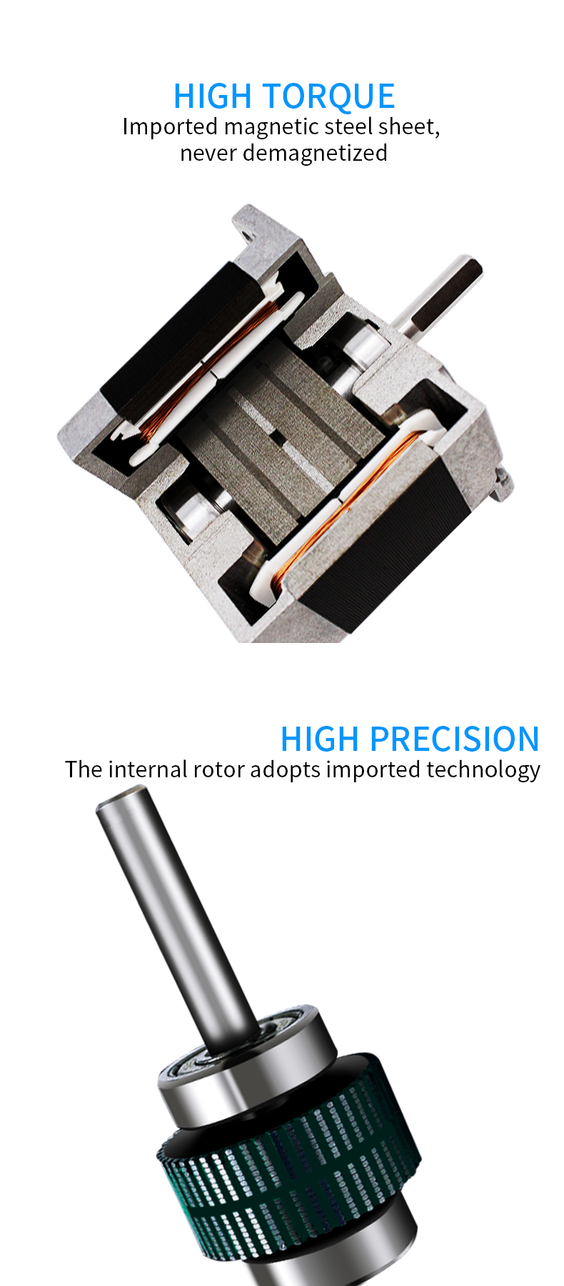 Radial load 28N 20mm from flange Hybrid Nema 11 Stepping Motor With Driver Motor stepper