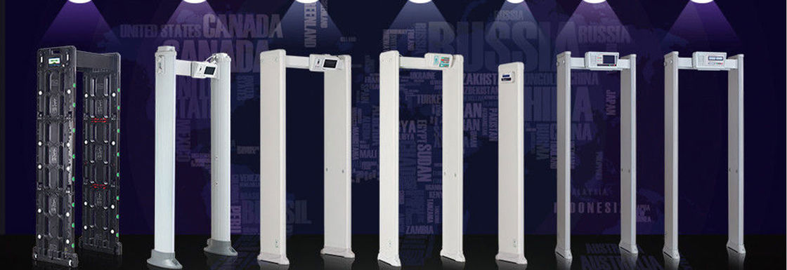 Real Time Query Walk Through Metal Detector , 400 Sensitivity Security Check Gate