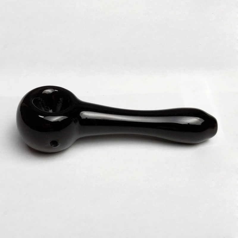 4mm Thick Glass Water Pipe / Recycler Glass Pipe Oil Dab Rig Simple Design