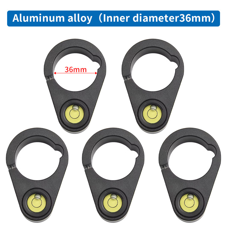 5 PCS Vial with Holder Fits Diameter Pole Bubble for Pole Total Station GPS RTK GNSS