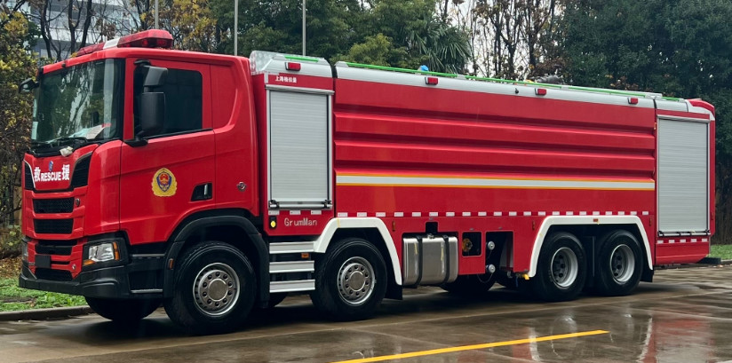 Water Tank Airport Fire Engine Heavy Duty Fire Truck PM240/SG240 11500×2520×3800 MM