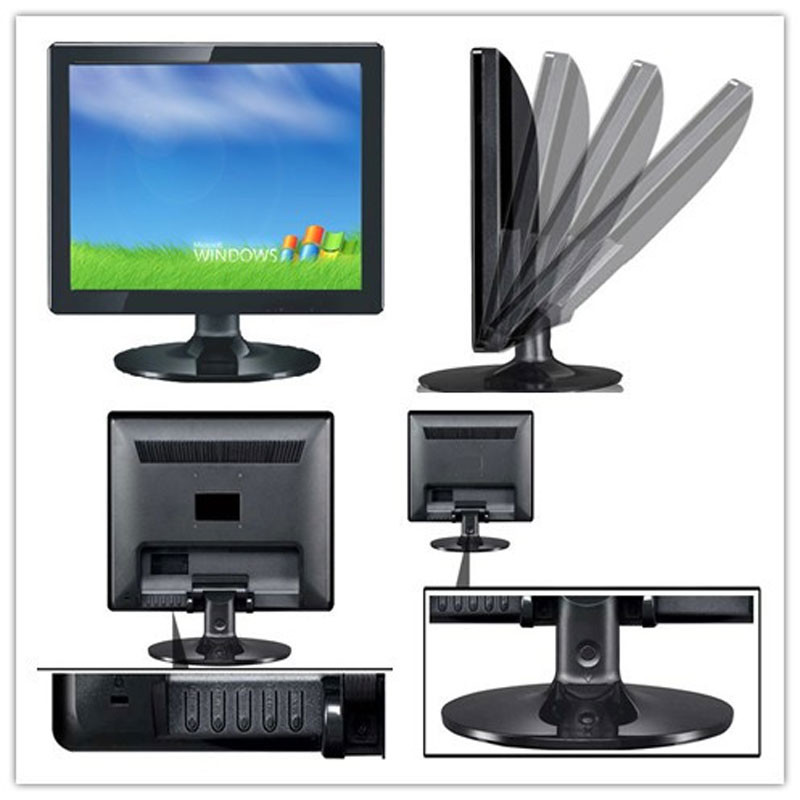 17 Inch Medical lcd Hopestar Monitor 1280*1024 White Color AV Inputs