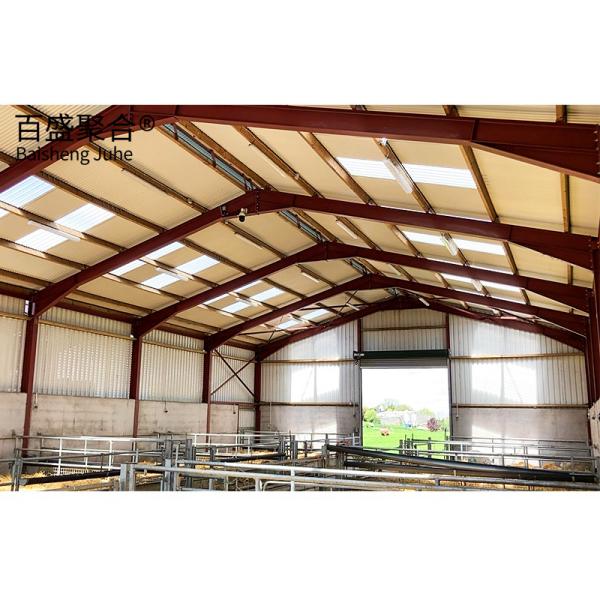 Cutting Service Prefabricated Steel Structure Building for Horse Stable