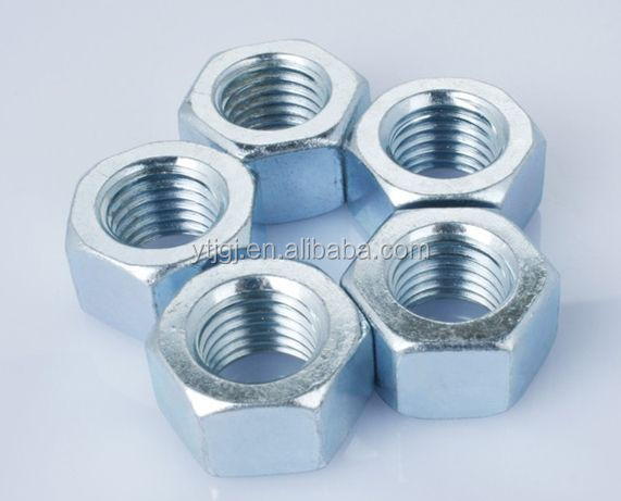 ISO9001 Certified Carbon Steel Heavy Hex Nuts DIN934 for Benefit of Your Business