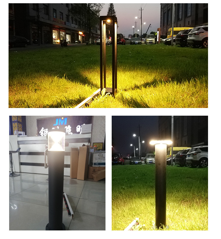 7W Garden Outdoor Lawn Lamp 105x105mm