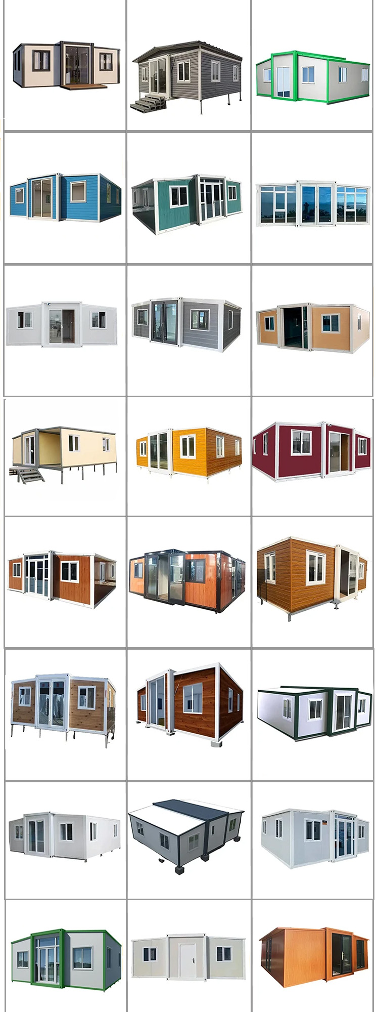 Portable Expandable Container House 20ft Home With PVC Board Floor
