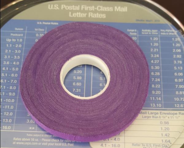 Purple cotton sports Finger Tape support finger protection tape size 10mm x 13