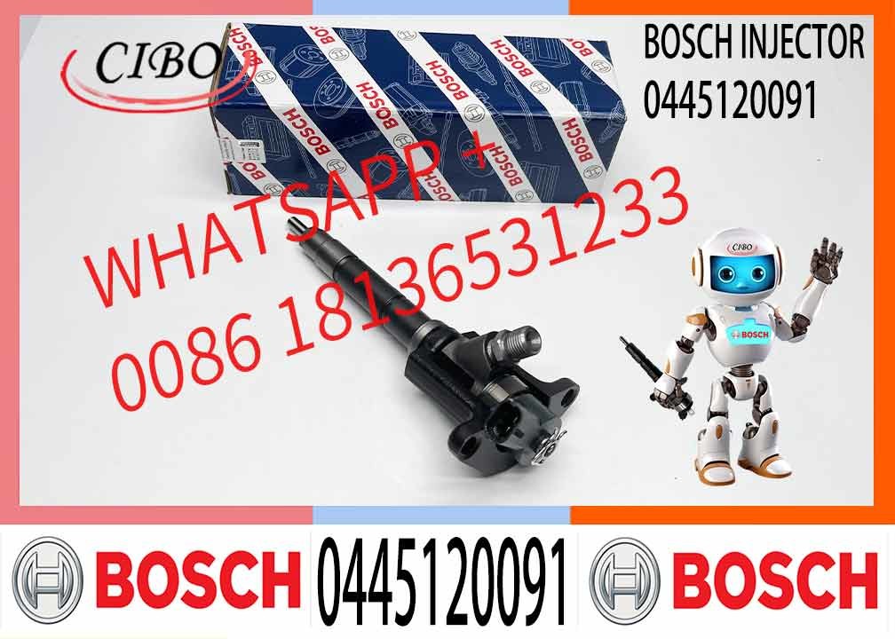 Injector 0445120091 Neutral Common Rail Injector 0 445 120 091 and Diesel Engine Fuel Injection Nozzle 0445 120 091