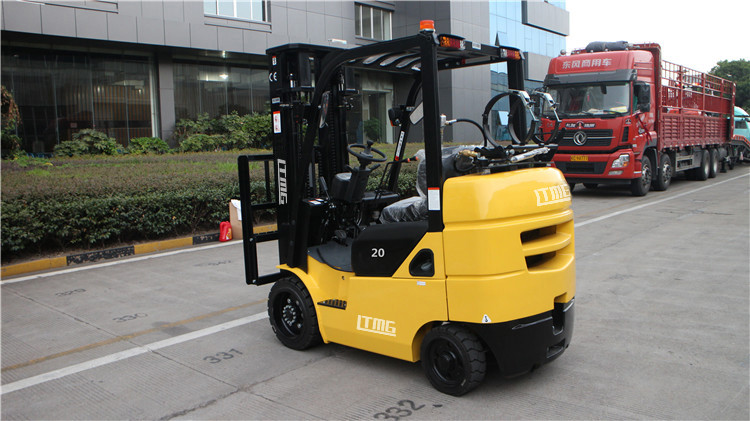 Hydraulic Transmission Shipping Container Forklift Lifting Equipment Solid Tire