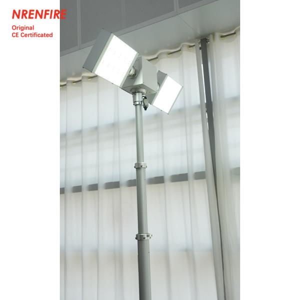1.8m roof top mounted pneumatic telescopic mast light tower for fire truck NR