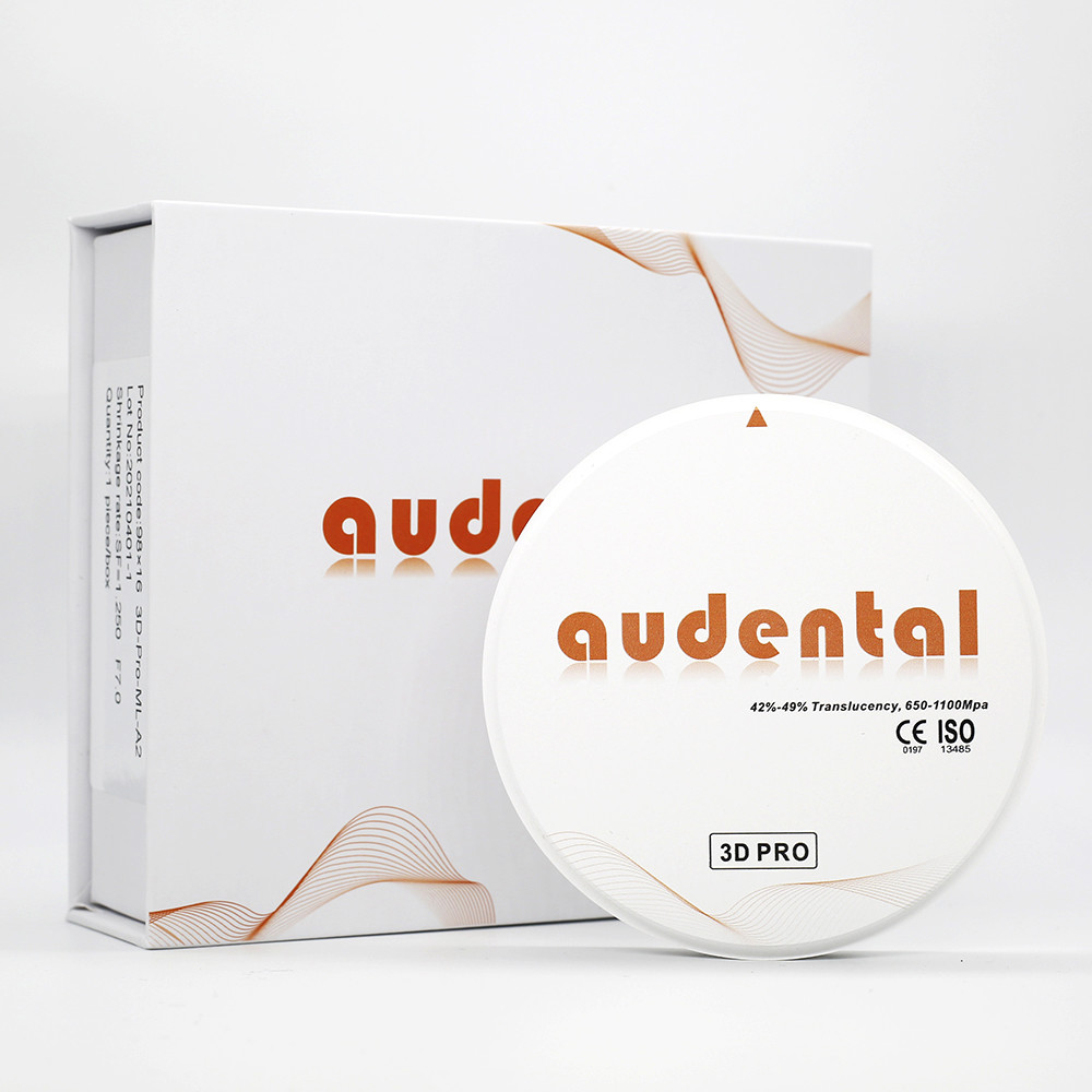 Professional Dental Zirconia Disc for Superior Crowns and Bridges Audental