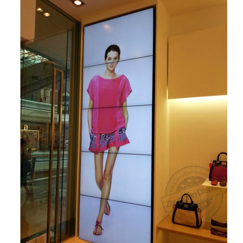 46inch 0.88mm bezel Active Area H / V 1073.8x604mm Led Video Wall Complete System for Indoor Conference Hall