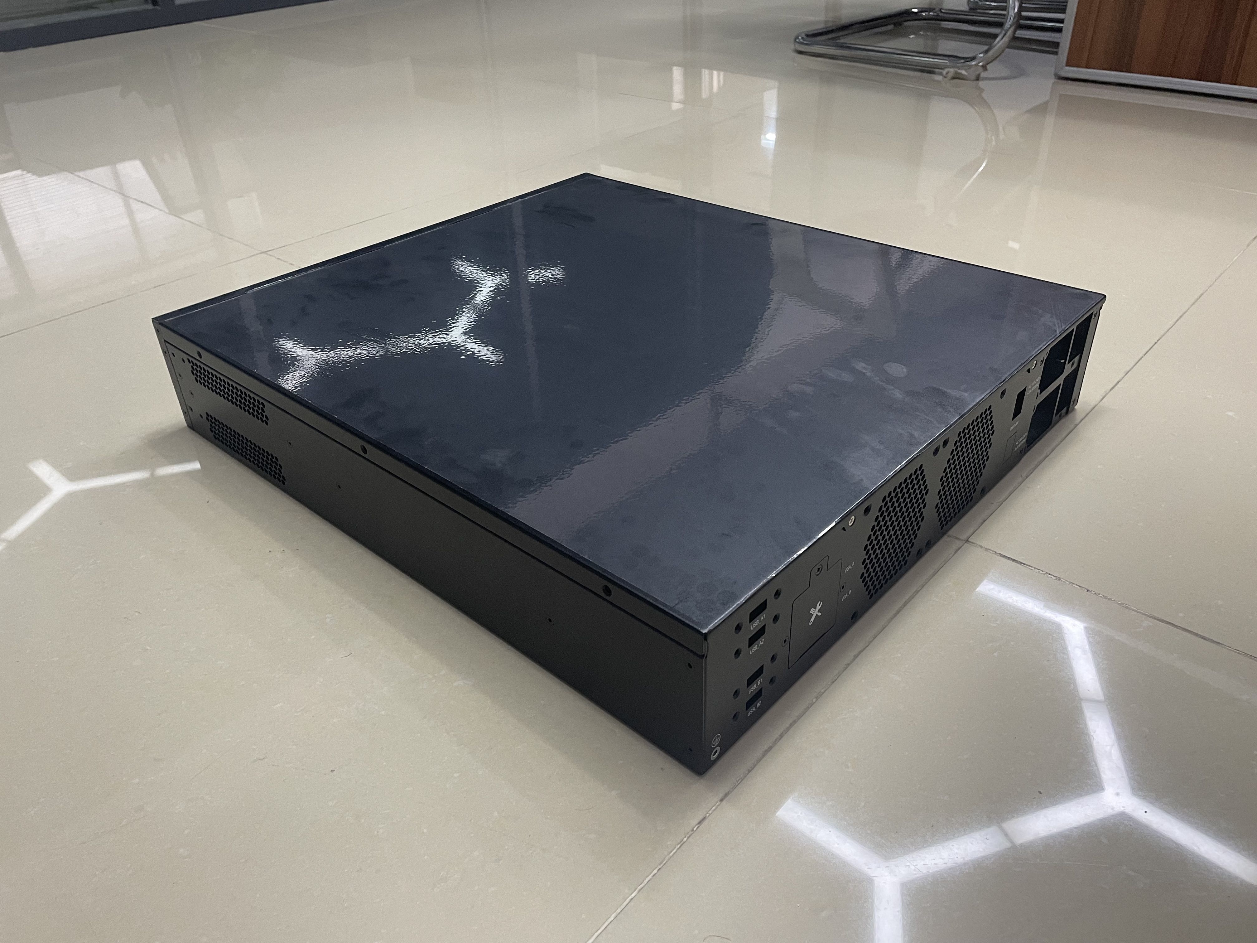amplifier aluminum enclosure chassis case Stainless Steel Frame Sheet Metal Network Switch