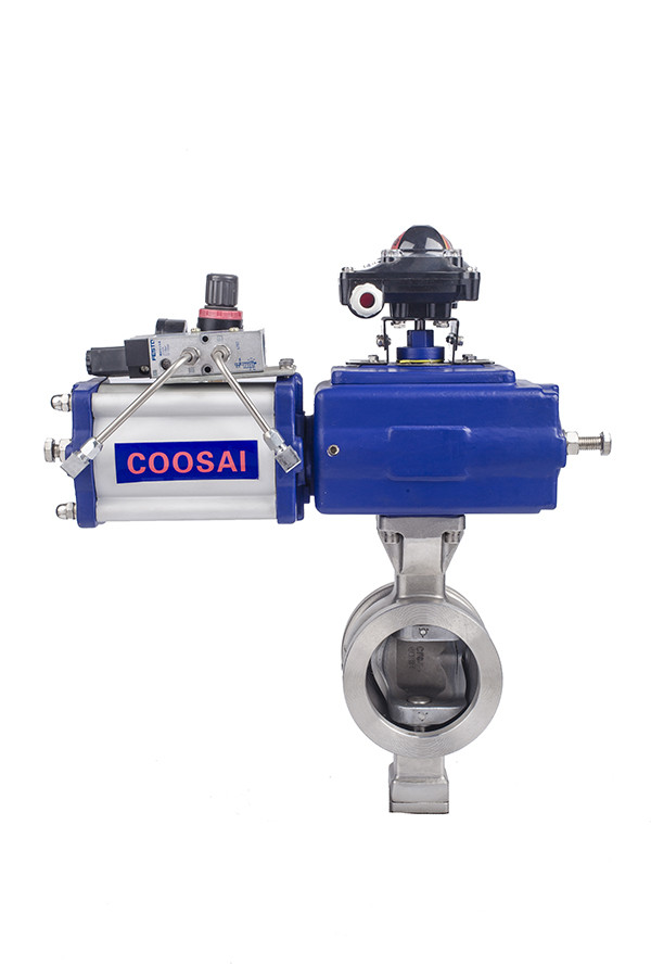 Stainless Steel Segment Ball Valve for High-Temperature Environments