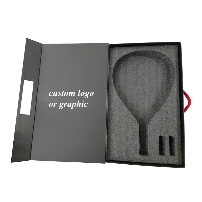 Rigid Cardboard Pickleball Paddle Box With EPE Foam Cushioning Protection