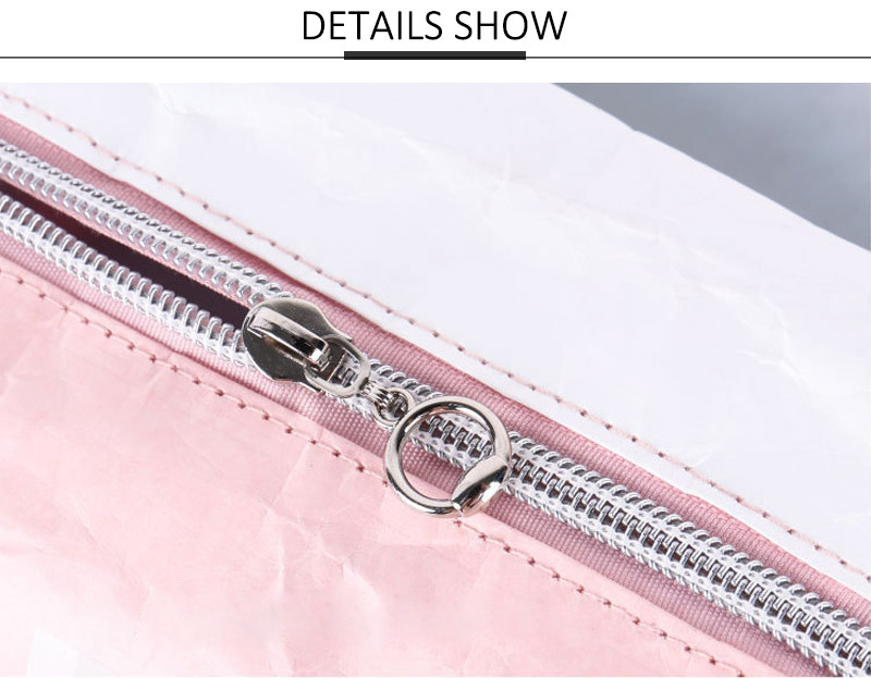 Foldable Tyvek Cosmetic Bag