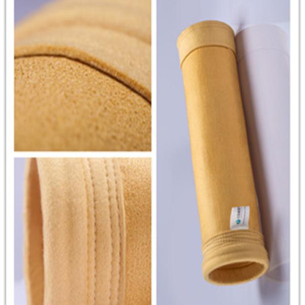High Temperature 550gsm Polyimide(P84) Filter Bag Anti-Acid & Anti-Alkali And