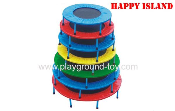 Kids Small Trampolines For Kids , Colorful Trampoline For Toddlers With