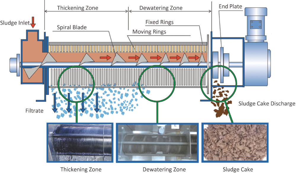 Slaughter Waste Watertreatment House Sludge Dewatering Filter Press Equipment