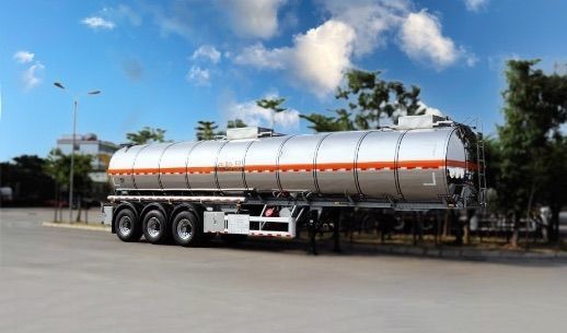 2 Axles 28000L 20t Capacity Carbon Steel Fuel and Refuel Tank Semi Trailer with Fuwa Axle 13t and Air Bag Spring Suspension