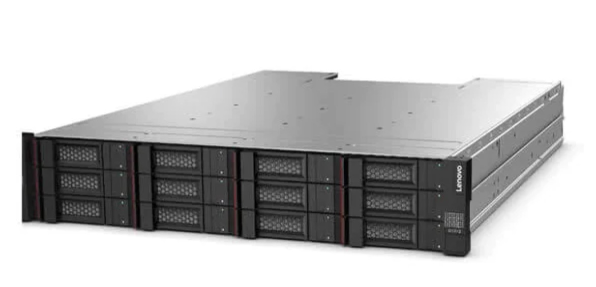 Rack Mount Lenovo Storage D1212 Server ESATA Interface