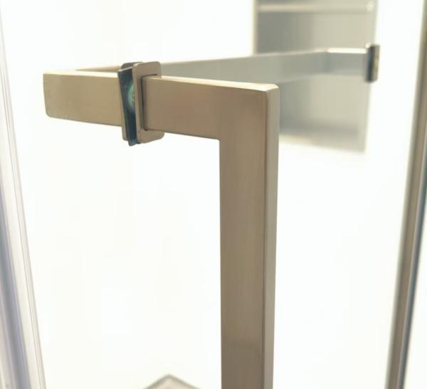 Surface Smooth Shower Glass Door Handle Erosion Resistant Universal Shower Door