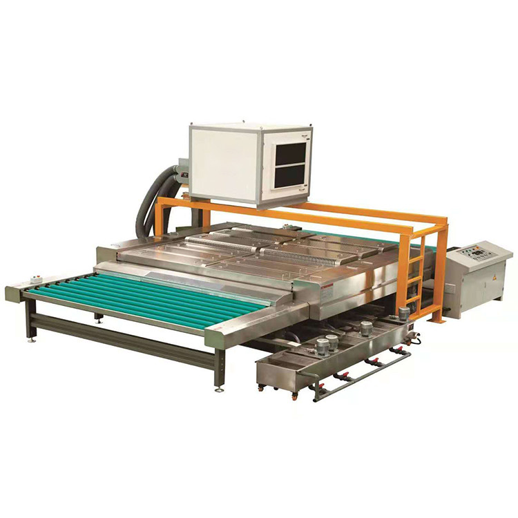 Four Suction Cup Lifting Cantilever Crane For 1000KG Hollow Glass Processing