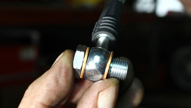 M8 M10 Banjo Bolt Crush Washers For Motorcycle Hydraulic Clutch Brake Pump