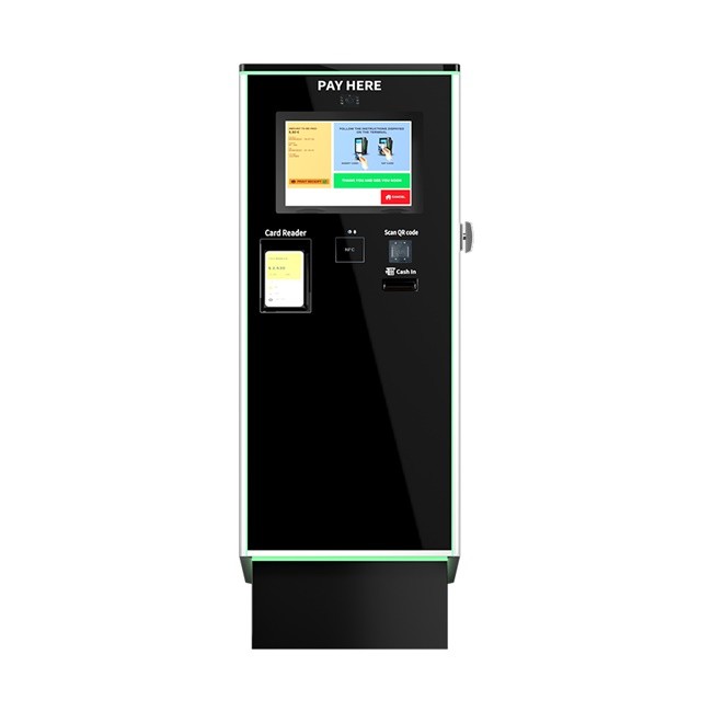 LPR Parking Payment Kiosk Touchscreen Car Park Payment Machine