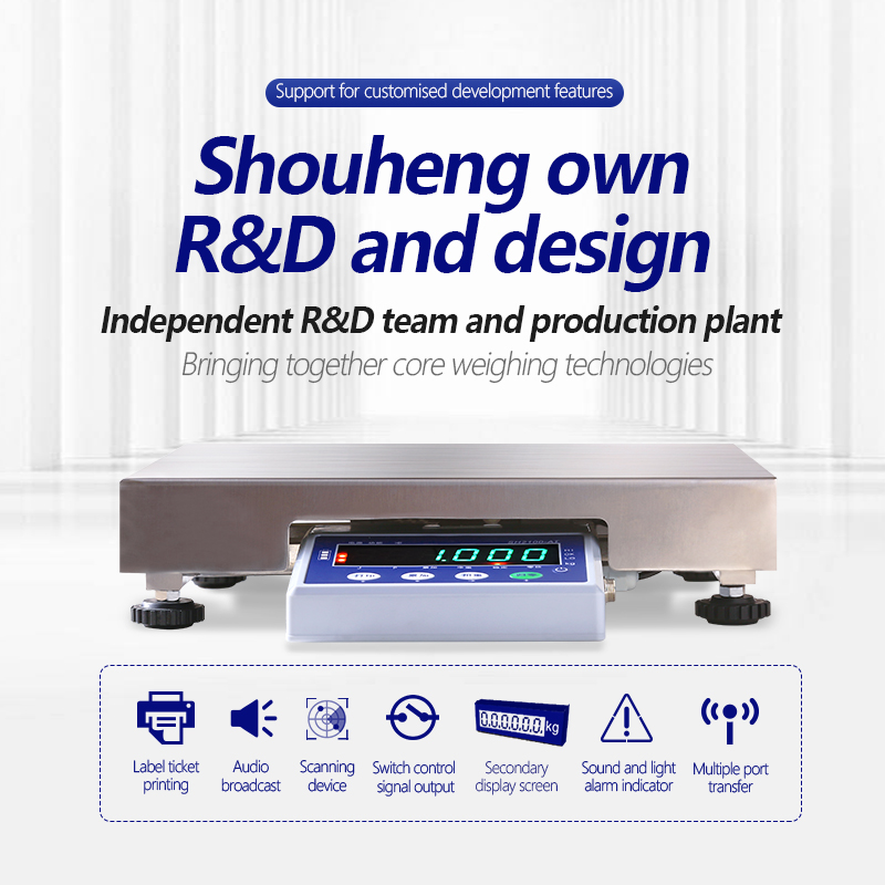 High Precision 6kg Three Color Alarm Electronic Table Weighing Scale for Measurements