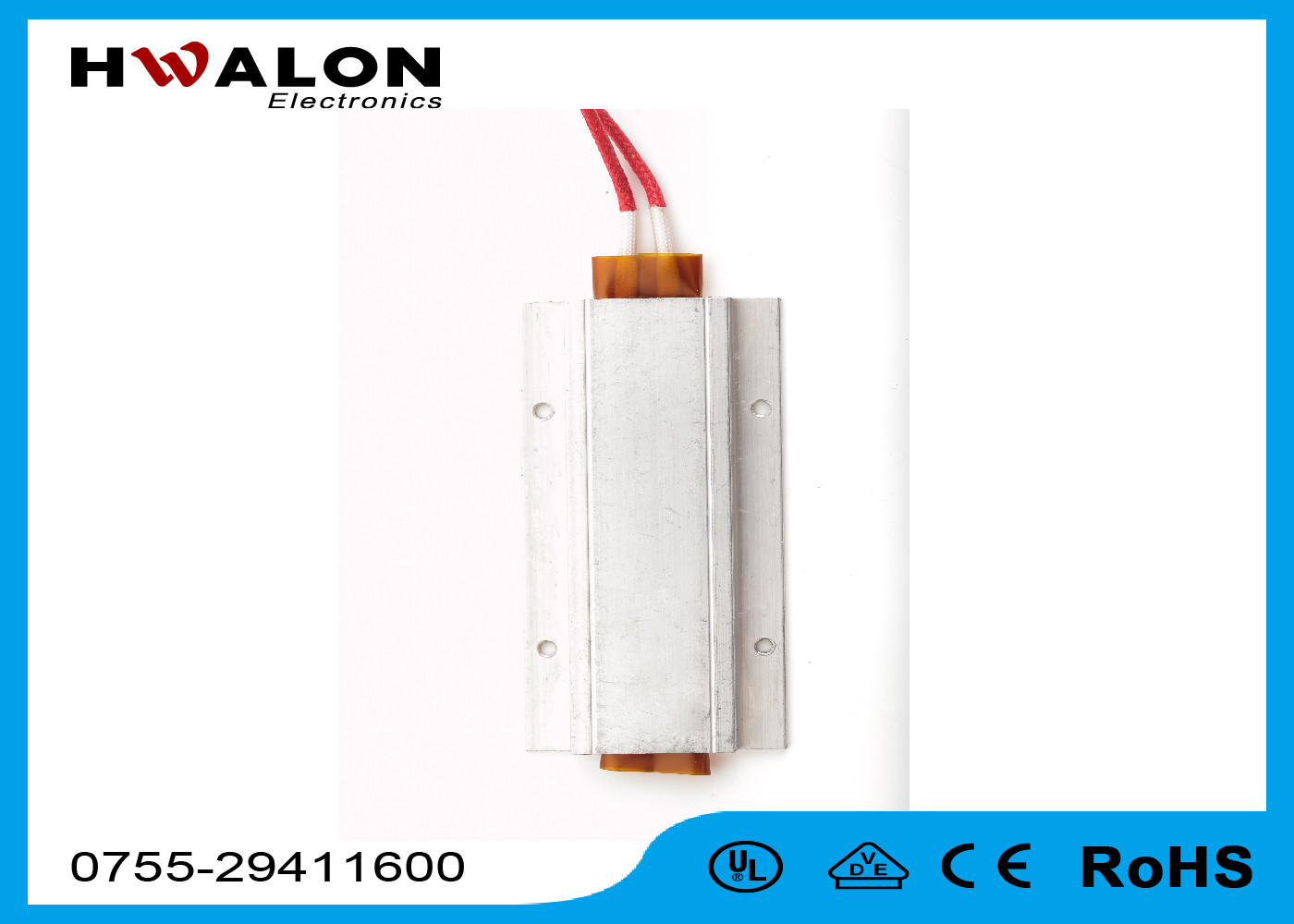 12v Heater Battery Powered Heating Element PTC Thermistor for Lithium Battery of Car
