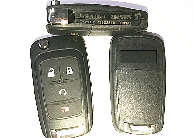 Remote Flip Keyless Entry Fob FCC ID KR55WK50073 For 2013 - 2018 Chevrolet