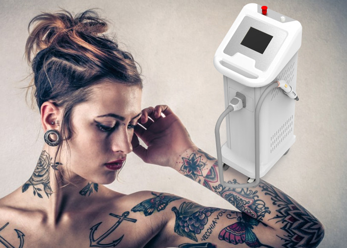 Efficient Q Switch Tattoo Removal Machine Laser Tattoo Removal Equipment 1 - 10Hz Frequency